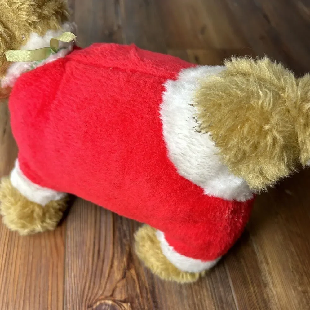 Vintage Christmas Rudolph the Red Nose Reindeer Emson Lights Up Reindeer Plush